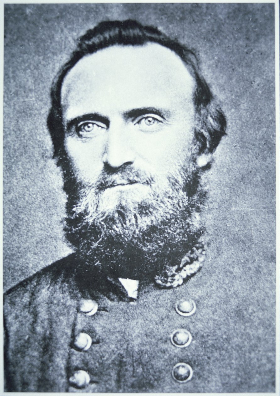 Muotokuva Thomas J. "Stonewall" Jacksonista (m/w kuva) tekijältä American Photographer