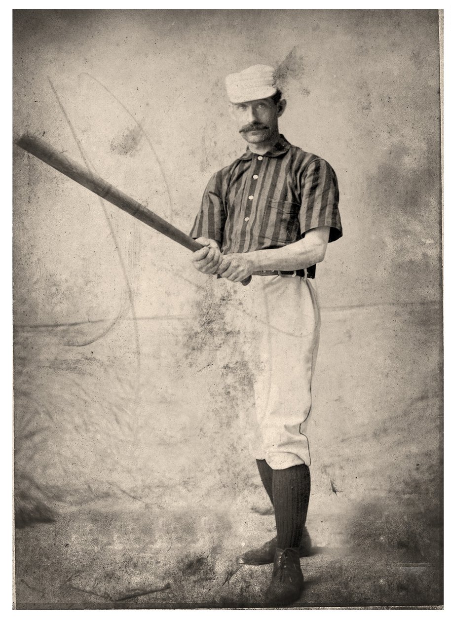Muotokuva Tim Keefestä, New York Giants, 1889 tekijältä American Photographer
