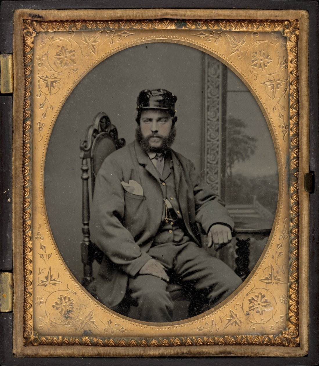 Sotilaan muotokuva,1860-luku (kuva) tekijältä American Photographer