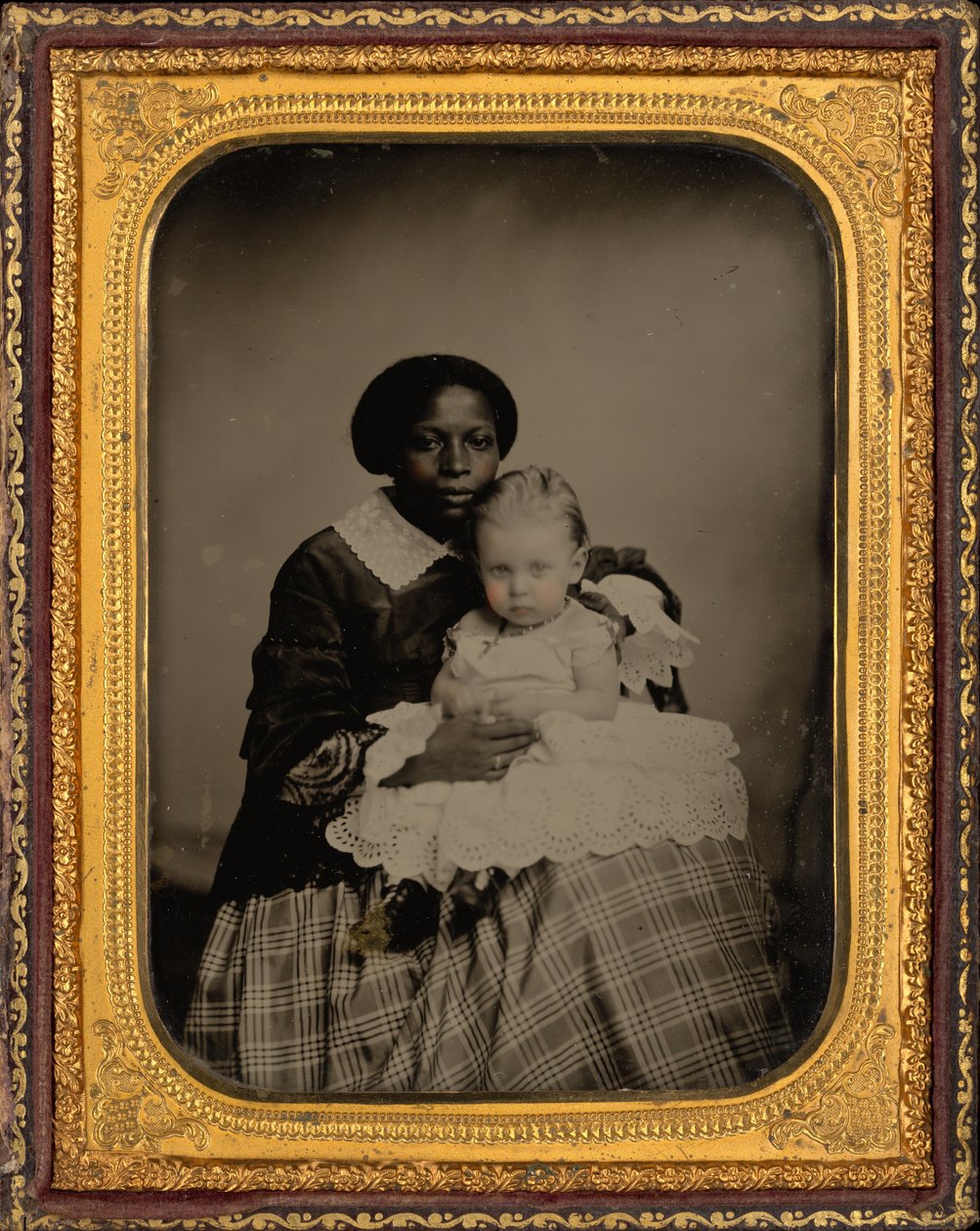Naisen ja lapsen muotokuva, n. 1860 (kuva) tekijältä American Photographer