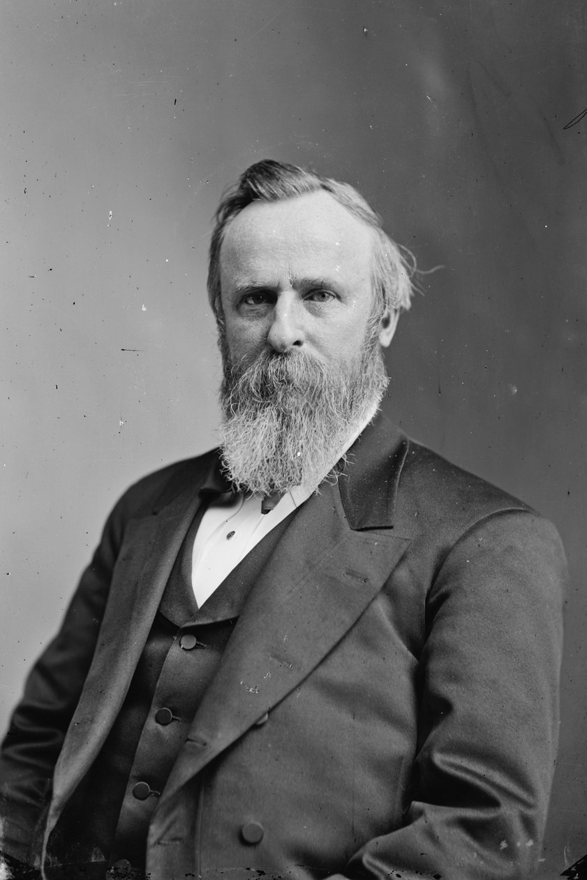 Presidentti Rutherford B. Hayes, n. 1870–1880 tekijältä American Photographer