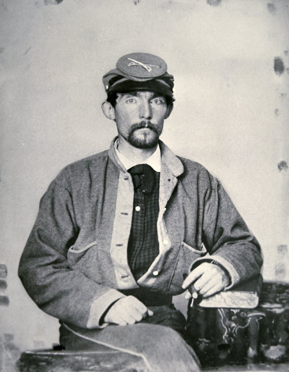 Sotamies John Lawson Wrenn, Konfederaation armeijan sotilas (m/v kuva) tekijältä American Photographer