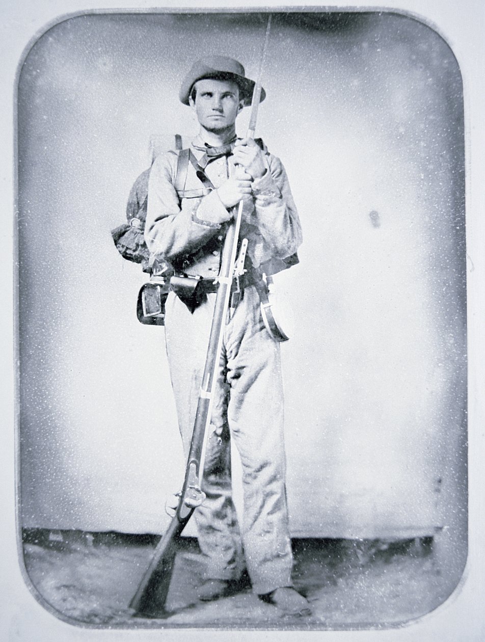 Sotamies Thomas Taylor, Konfederaation armeijan sotilas (m/v kuva) tekijältä American Photographer
