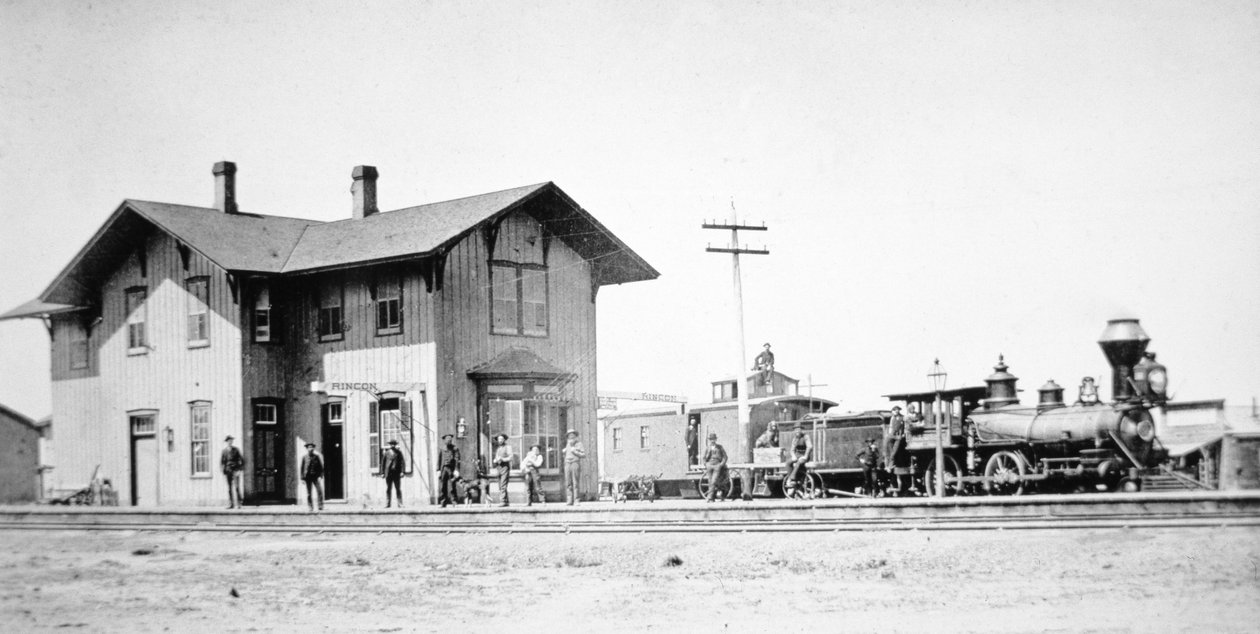 Rinconin rautatieasema, New Mexico tekijältä American Photographer