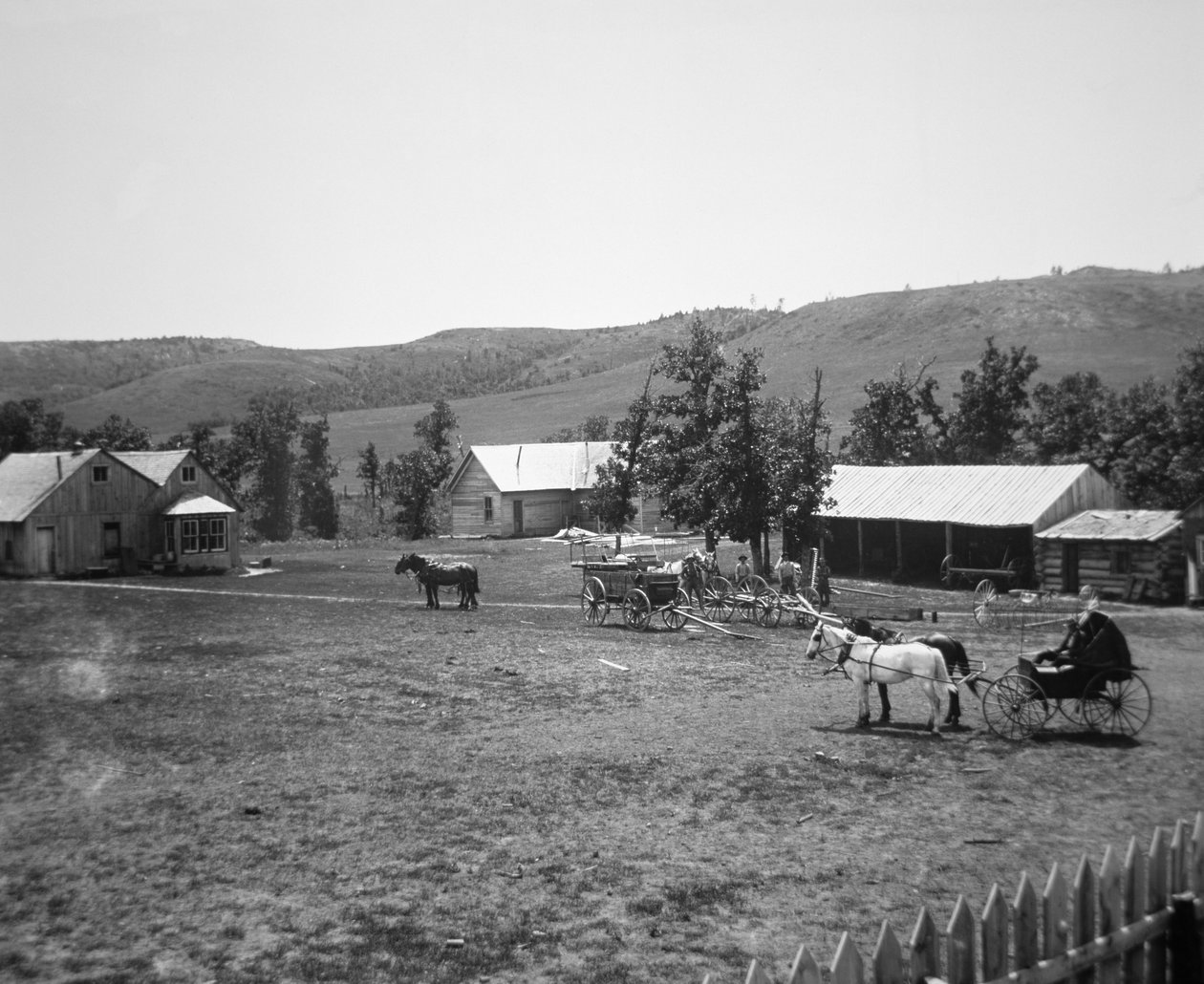 Haylie Ranch, Crook County, Wyoming, n. 1890 (m/v kuva) tekijältä American Photographer