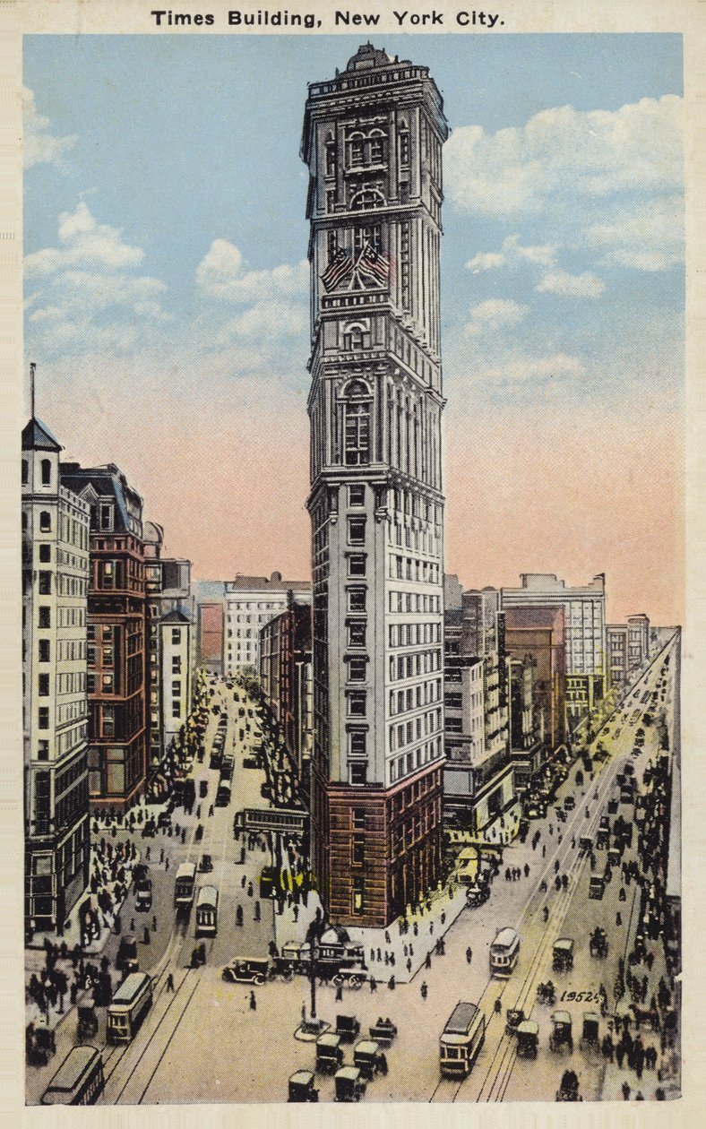 Times Building, New York, Yhdysvallat (värillinen kuva) tekijältä American Photographer
