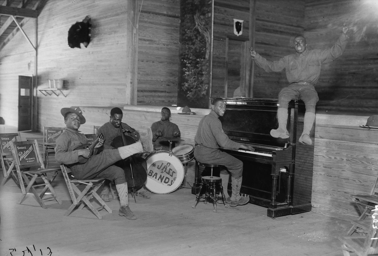 US Army Jazz Band, 1914-18 tekijältä American Photographer