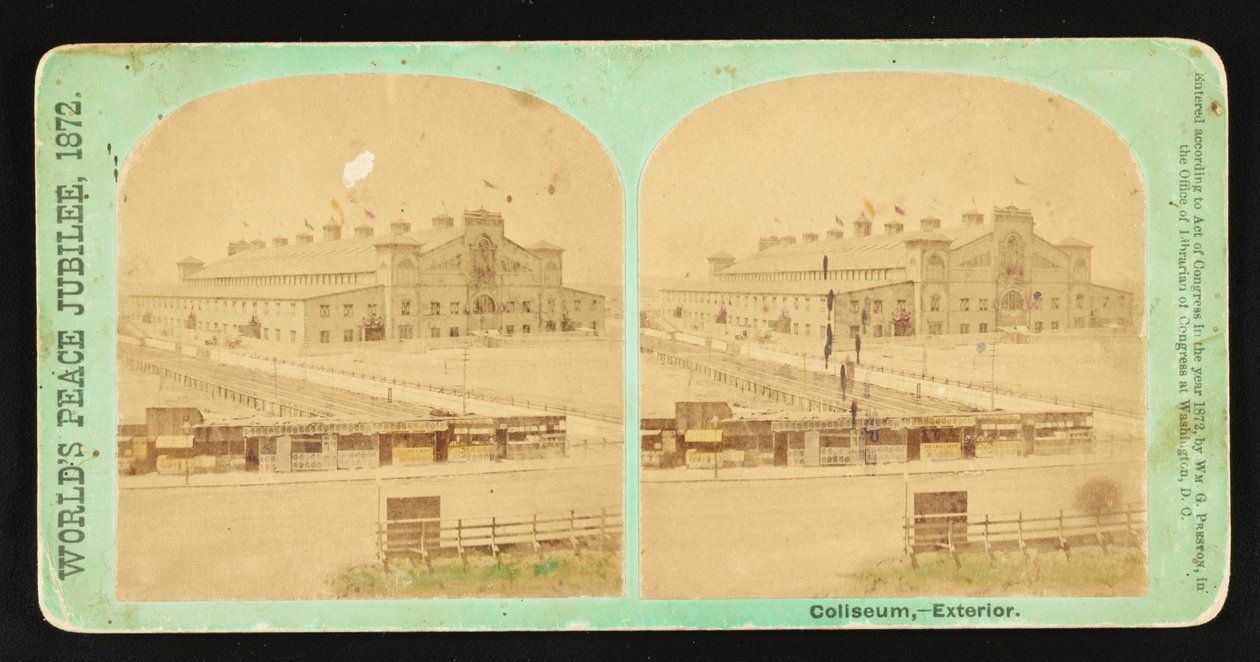 Maailman rauhan juhlavuosi, Boston Coliseum tekijältä American Photographer