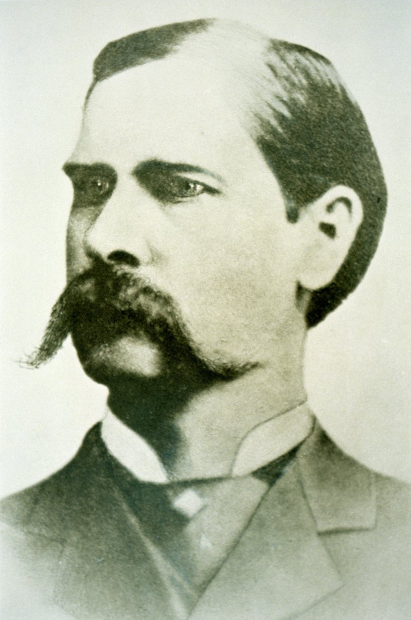 Wyatt Earp (1848-1929) n. 1886 (m/v valokuva) tekijältä American Photographer