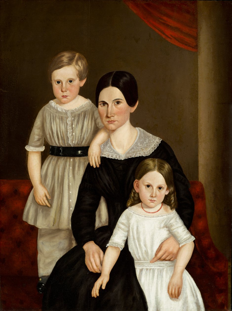 Perheryhmä, 1840-luvun lopulla tekijältä American School