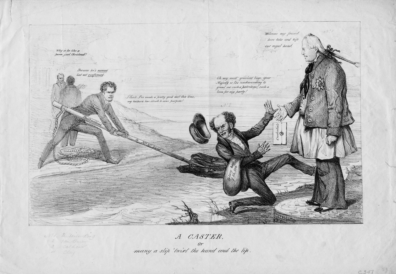 Pyörä, tai monet lipsahdus käden ja huulen välillä, n. 1831 tekijältä American School