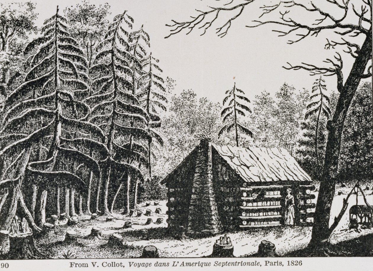 Rajahytti, Ralph Henry Gabrielin teoksesta The Pageant of America, Vol.3, 1926 tekijältä American School
