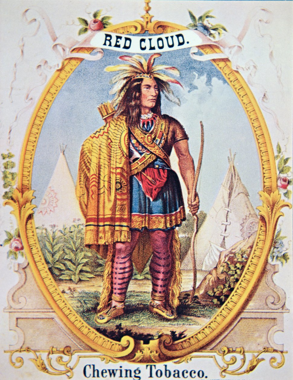 Red Cloud Tobacco -mainos tekijältä American School