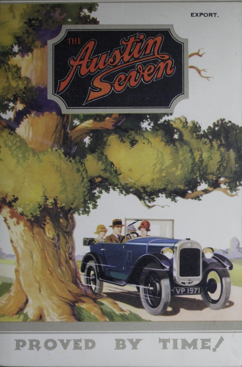 Austin Seven: Ajan todistama, 1930 tekijältä American School