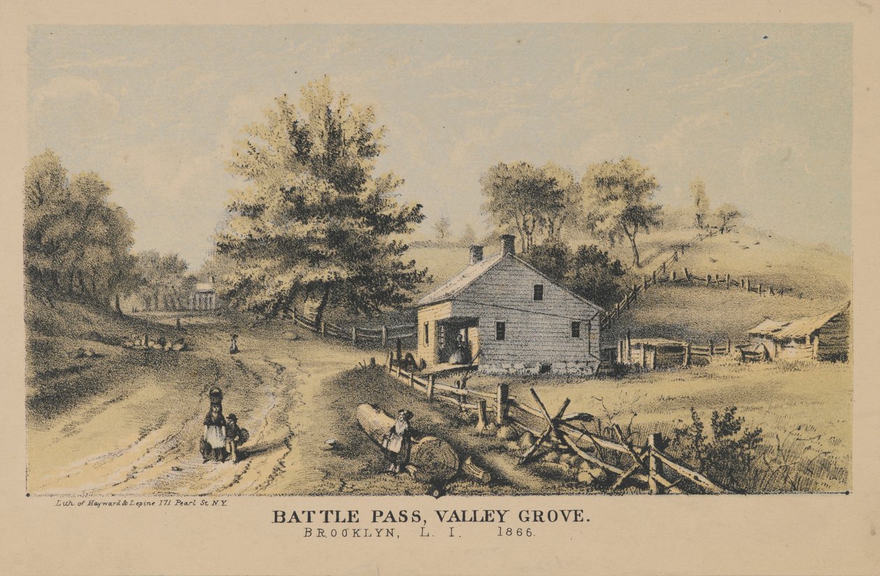 Battle Pass, Valley Grove, 1866 tekijältä American School
