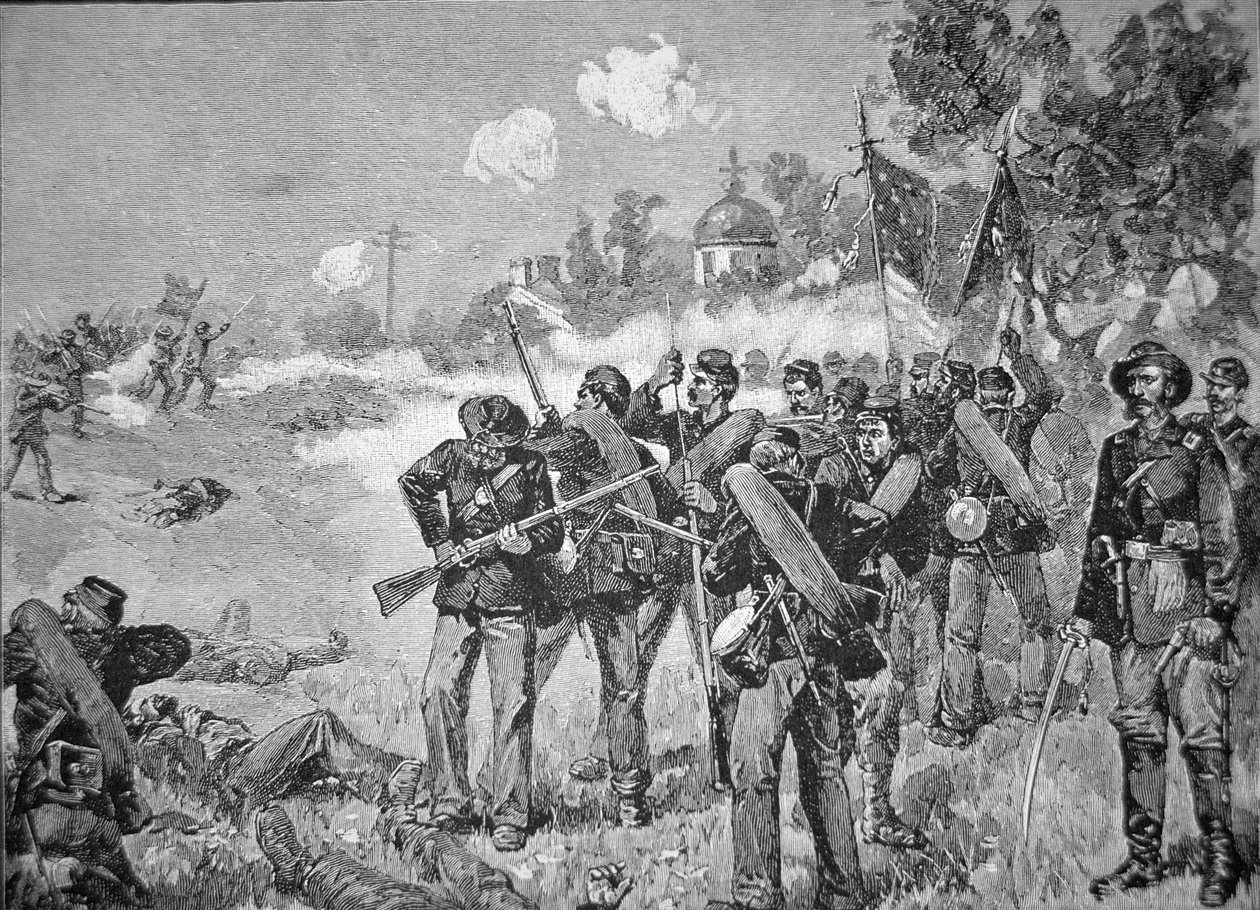 Gettysburgin taistelu, ensimmäisenä päivänä tekijältä American School