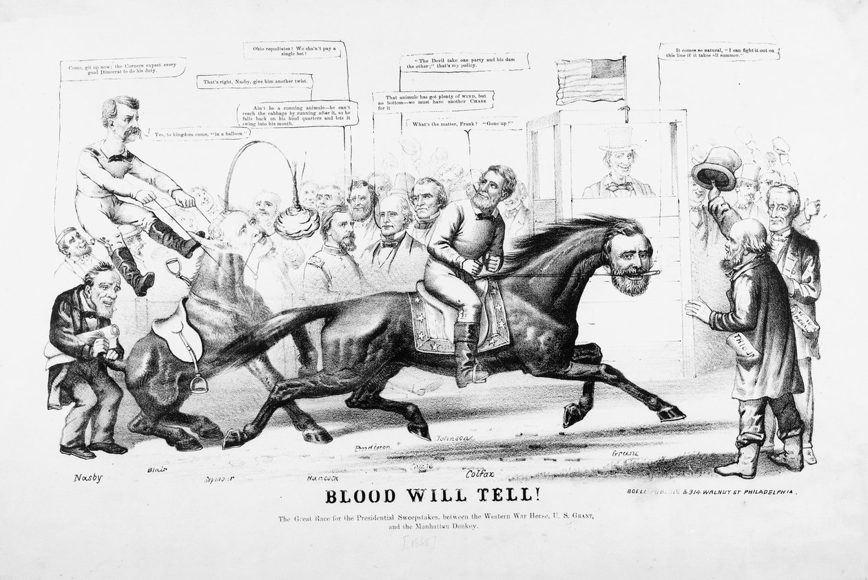 Blood Will Tell, poliittinen sarjakuva tekijältä American School