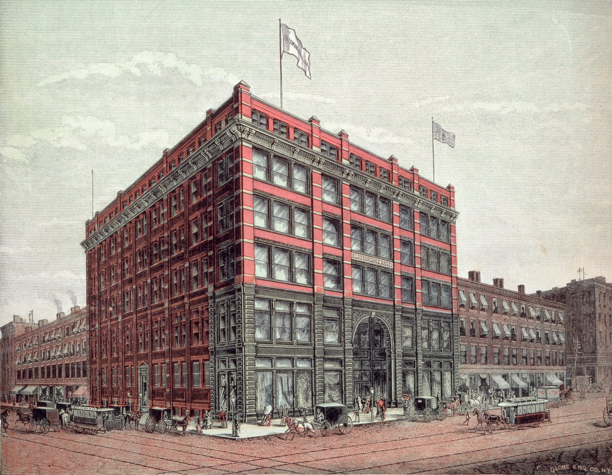 Bloomingdalesin matkamuisto, 1886 tekijältä American School