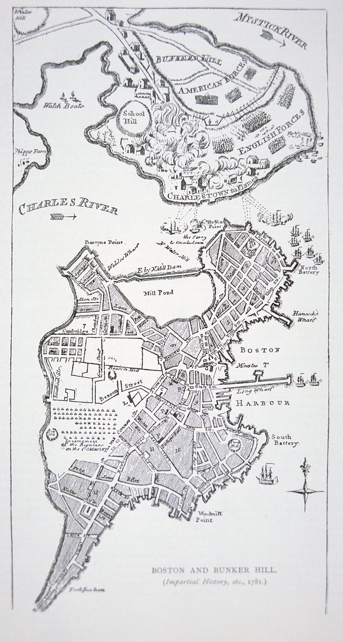 Boston ja Bunker Hill tekijältä American School
