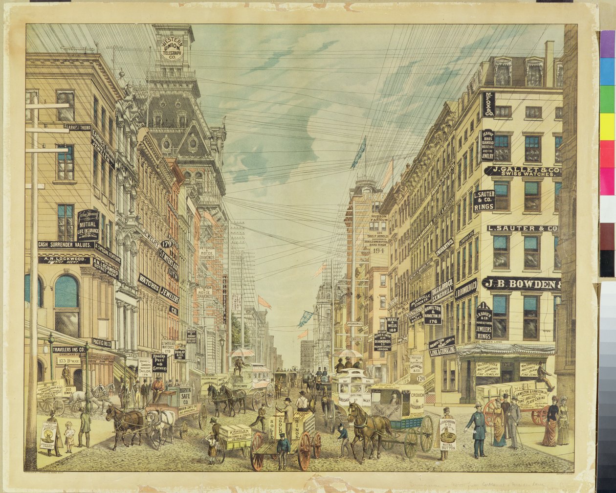 Broadway ja Maiden Lane tekijältä American School