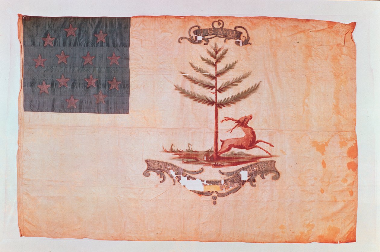 Bucks of America -lippu, n. 1787 tekijältä American School