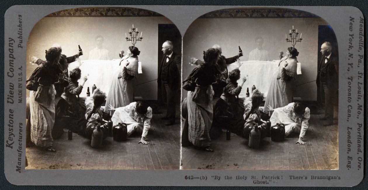 Pyhän Pyhän Patrickin toimesta! Theres Brannigans Ghost (stereografi) tekijältä American School