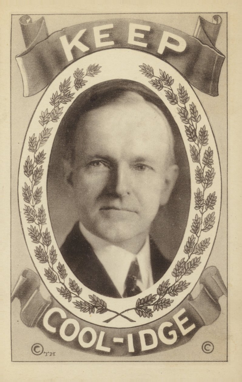 Calvin Coolidge (litografia) tekijältä American School