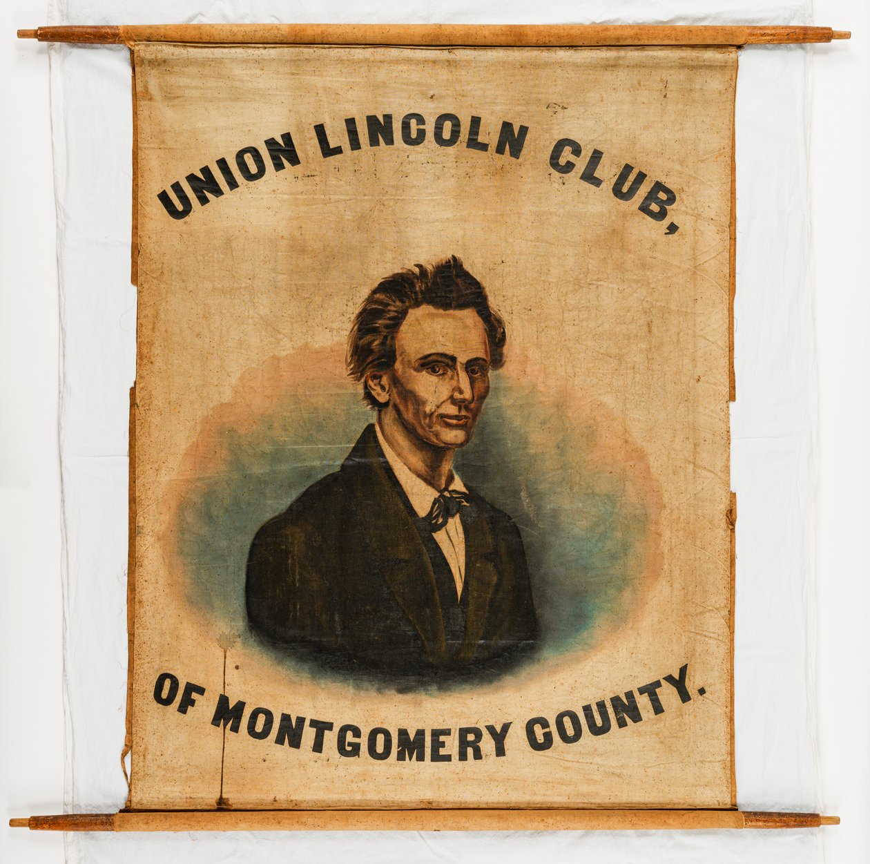 Kampanjabanneri Abraham Lincolnille, Montgomeryn piirikunta tekijältä American School