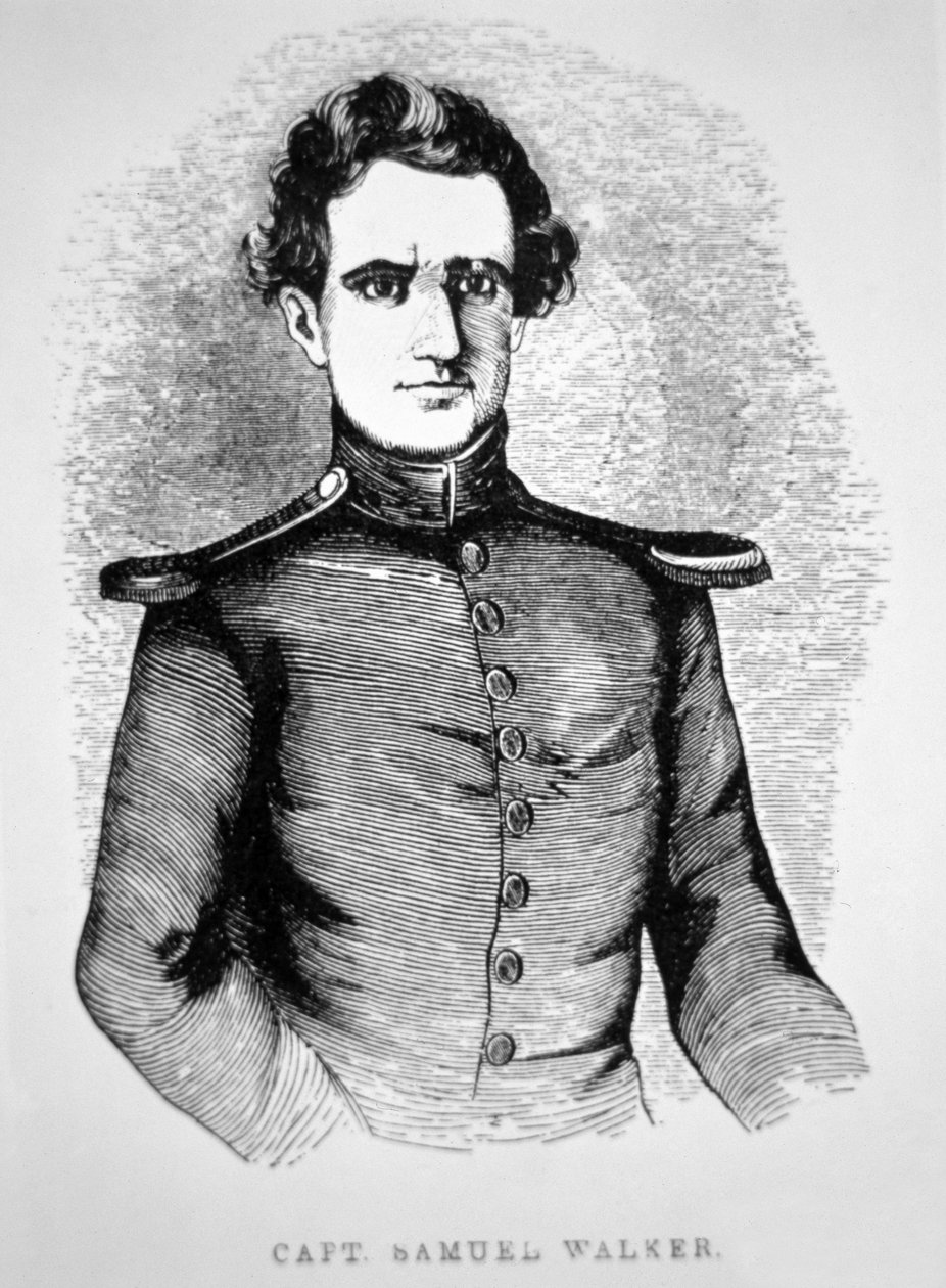 Kapteeni Samuel Walker (1815-47) 1847 (kaiverrus) tekijältä American School