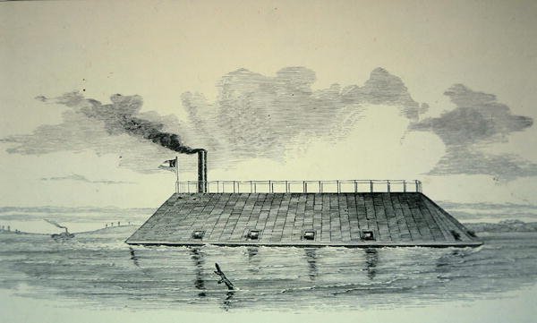 Konfederaation Ironclad Ram 