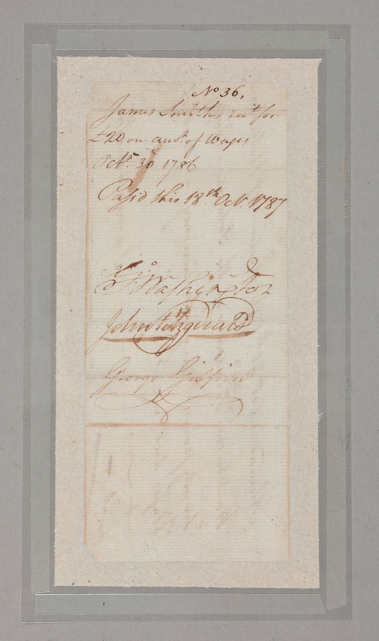 Perustuslakisopimus: kokoelma kirjeitä ja asiakirjoja, jotka on allekirjoittanut 54 vuoden 1787 yleissopimuksen 55 edustajasta (kynä ja muste paperilla) (katso myös 2561290-92) tekijältä American School