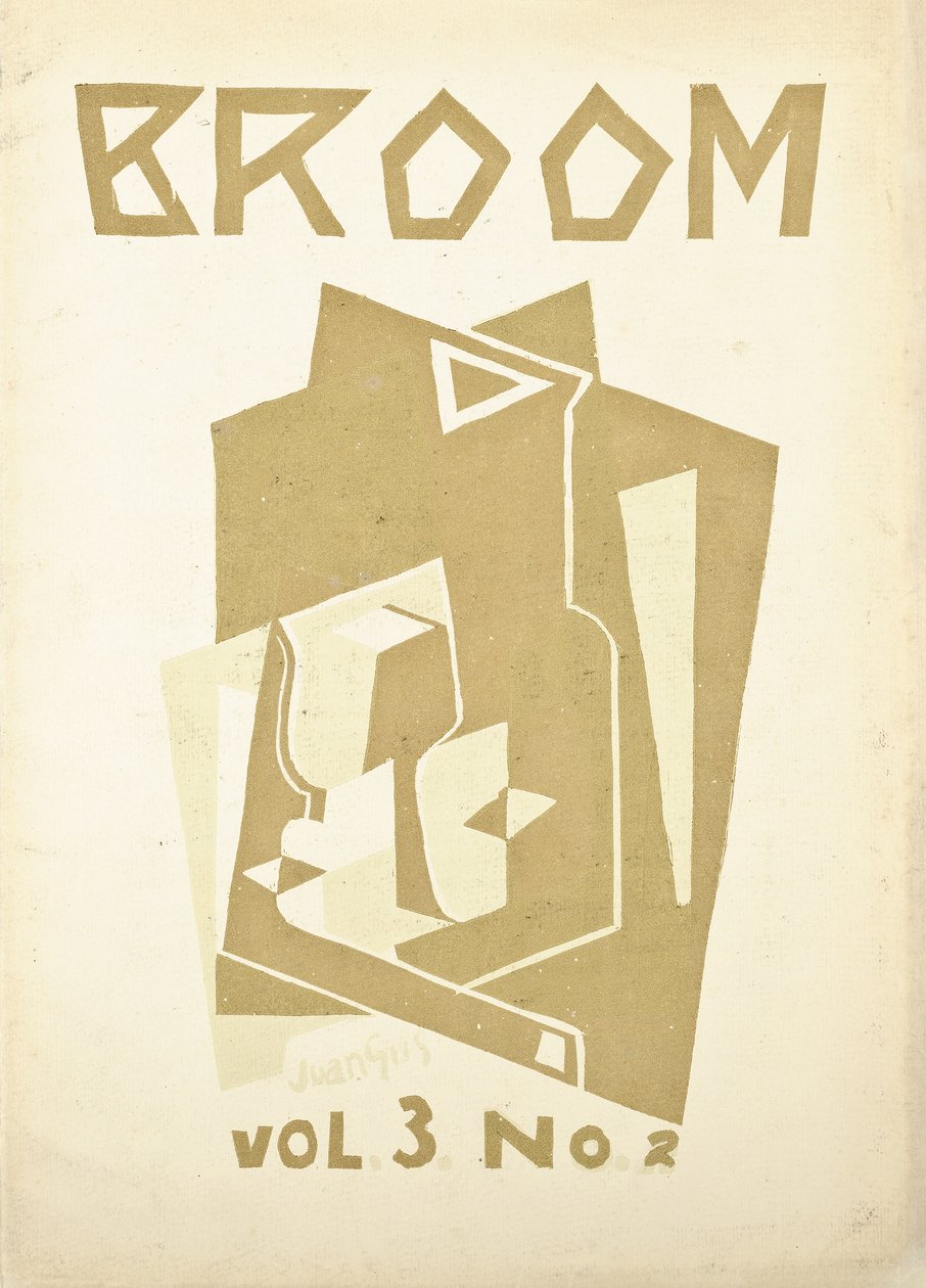 Kansi "Broom" taidelehden 3. osan numero 2:lle, n. 1921-1924 tekijältä American School