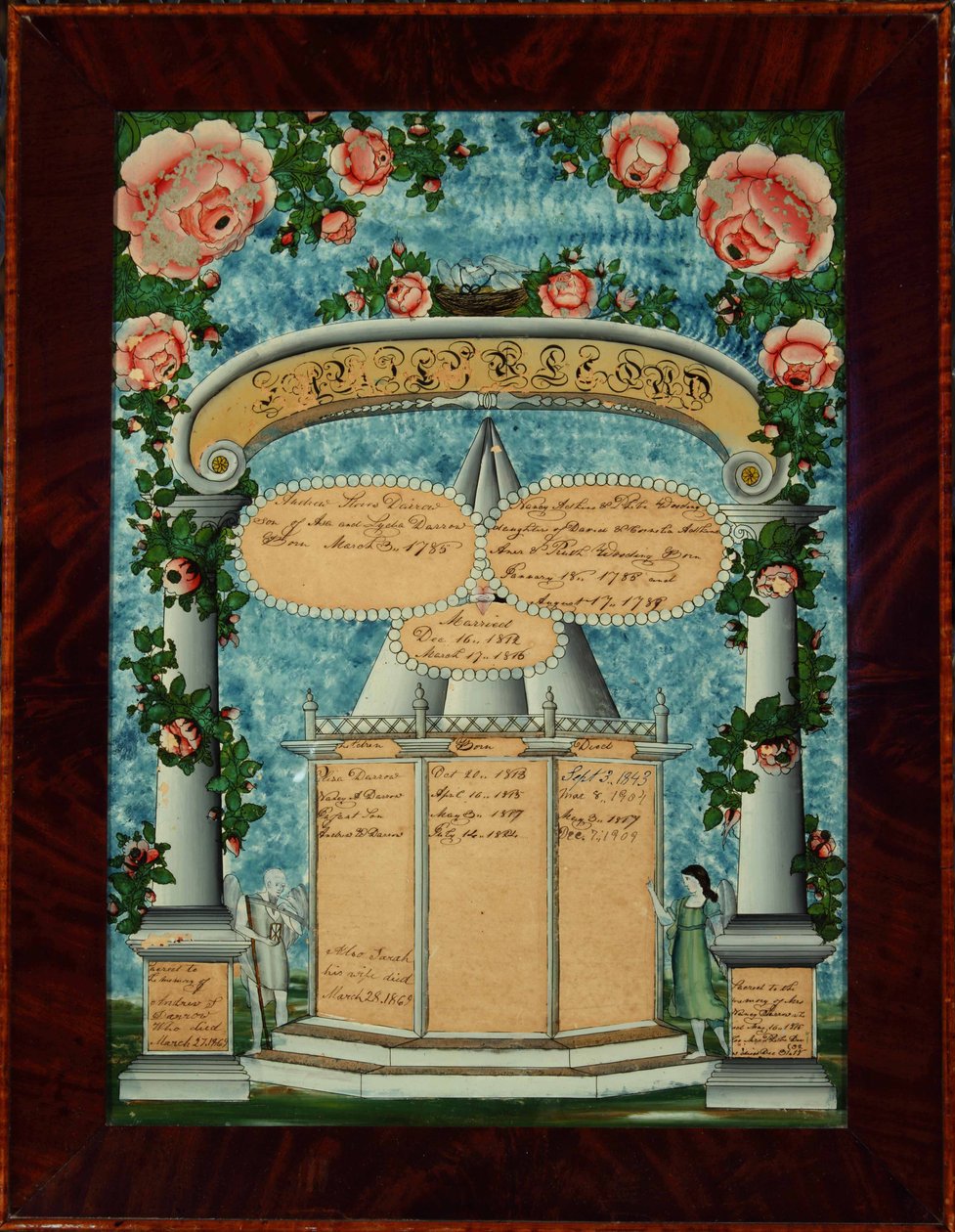 Darrow-Adkins-Woodingin perheen ennätys, 1825-32 tekijältä American School