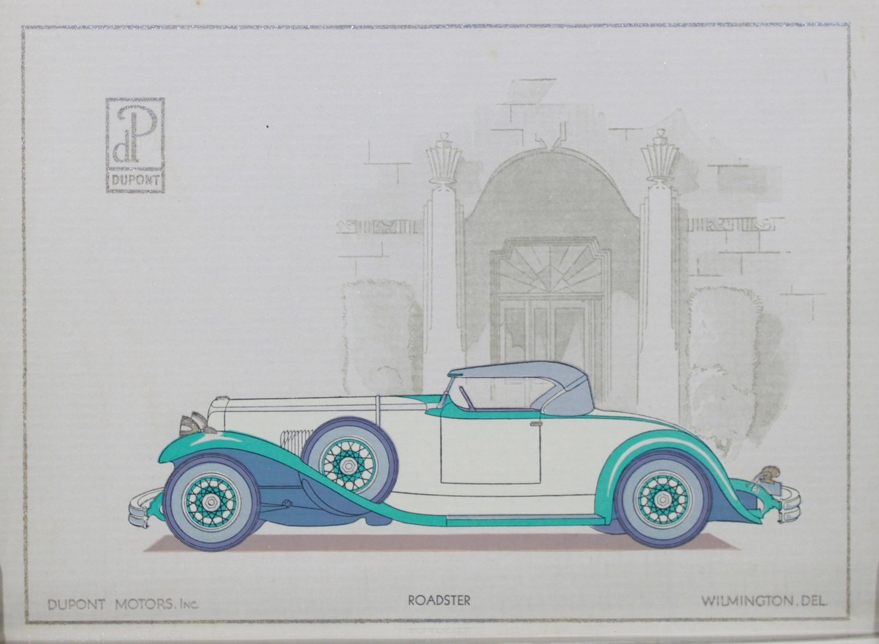 DuPont Motor Cars: Roadster, 1921 tekijältä American School