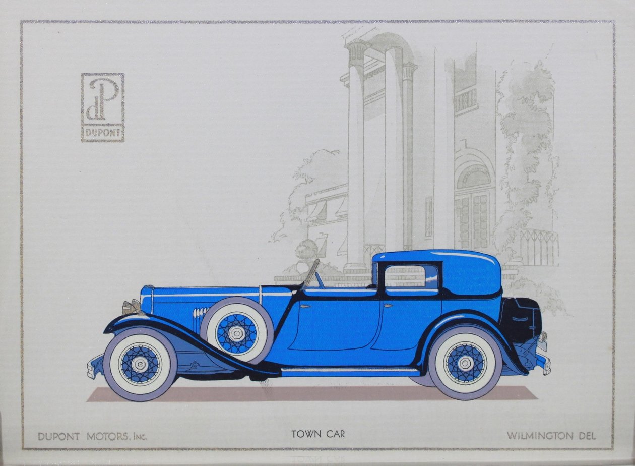 DuPont Motor Cars: Town Car, 1921 tekijältä American School