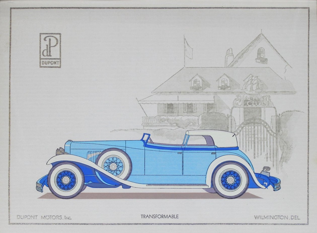 DuPont Motor Cars: muunnettavissa, 1921 tekijältä American School