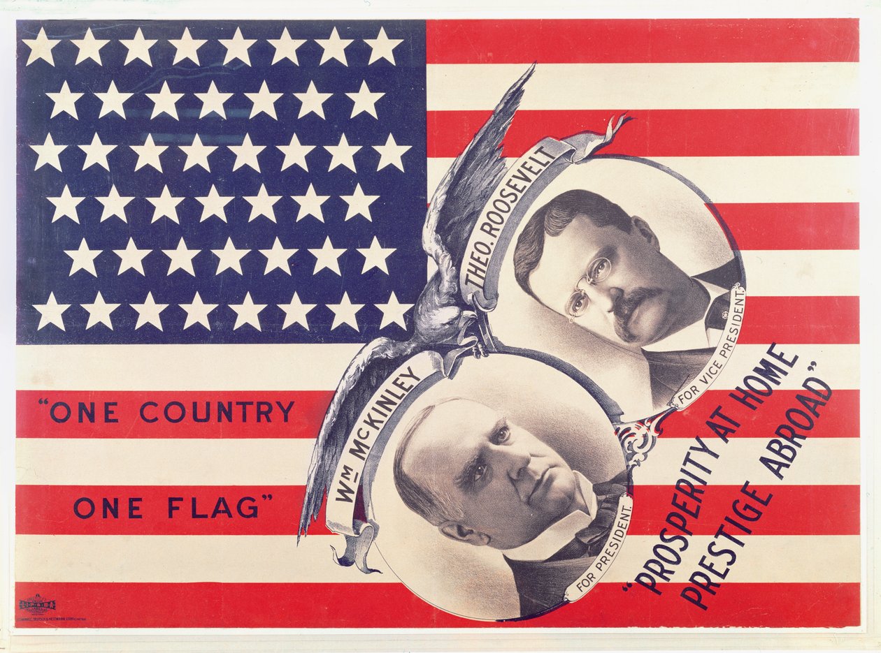 Vaalijuliste Yhdysvaltain vuoden 1900 presidentinvaaleissa tekijältä American School