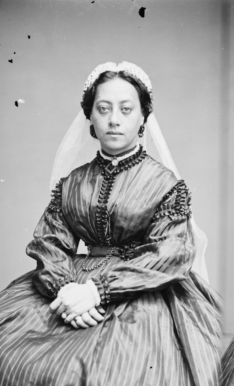 Emma, Sandwichsaarten kuningatar, 1855-65 tekijältä American School