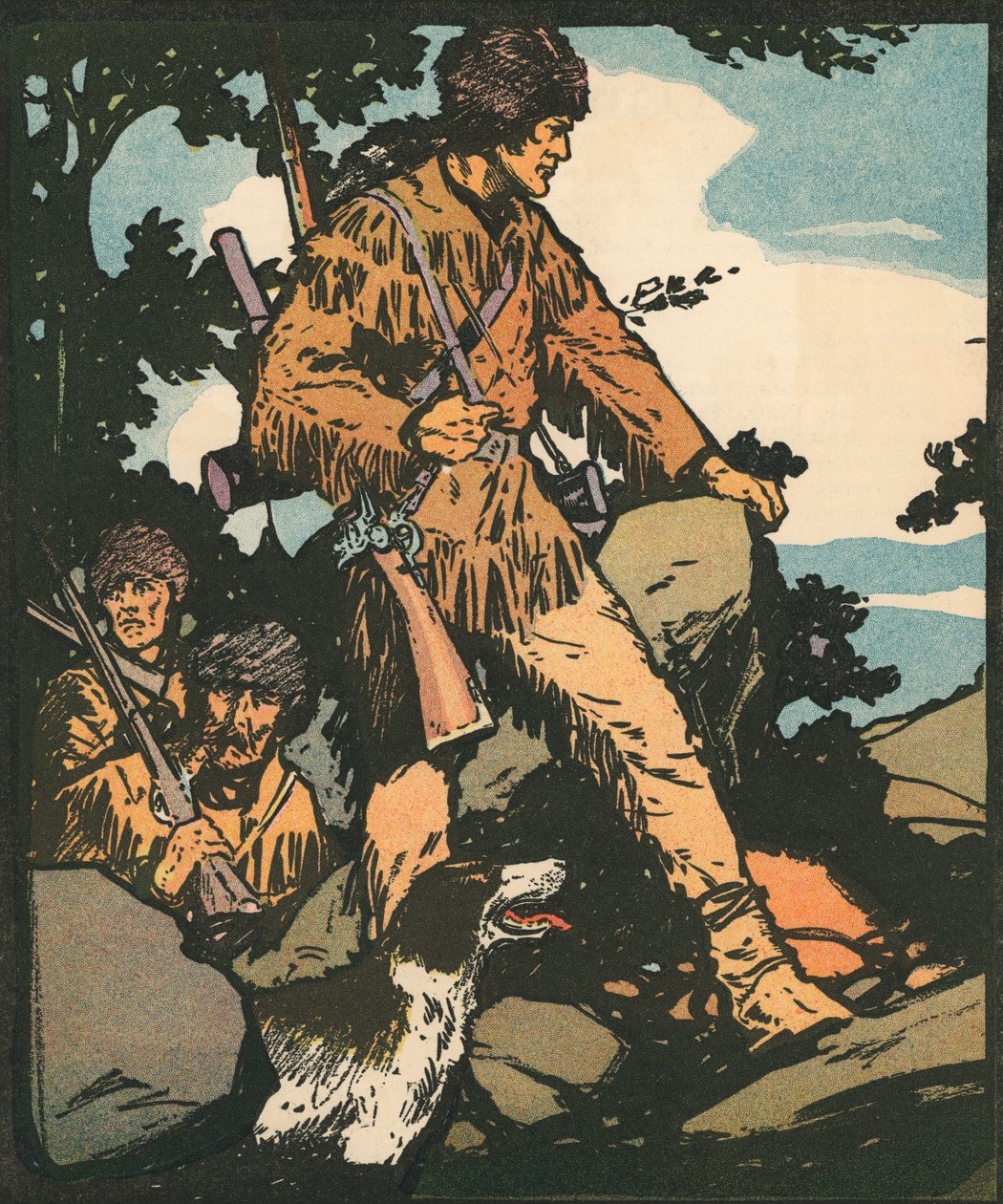 Tutkijat: Frontiersman Daniel Boone tekijältä American School
