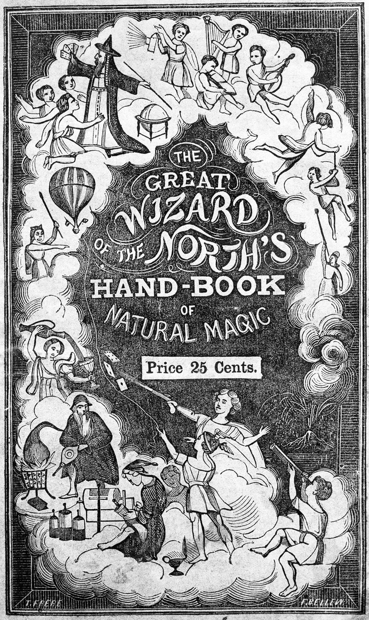John H. Andersonin The Great Wizard of the Norths Handbook of Natural Magic -kirjan etukansi tekijältä American School