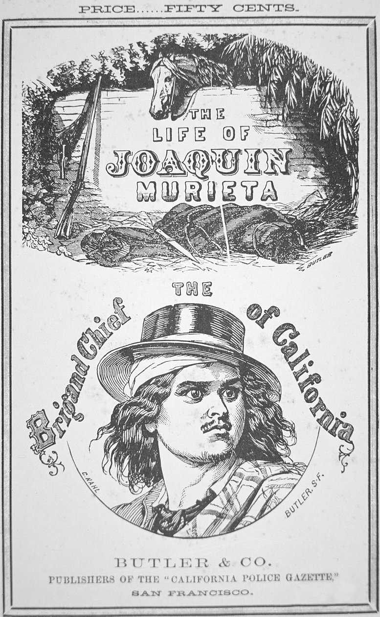 The Life of Joaquin Murietan etukansi tekijältä American School