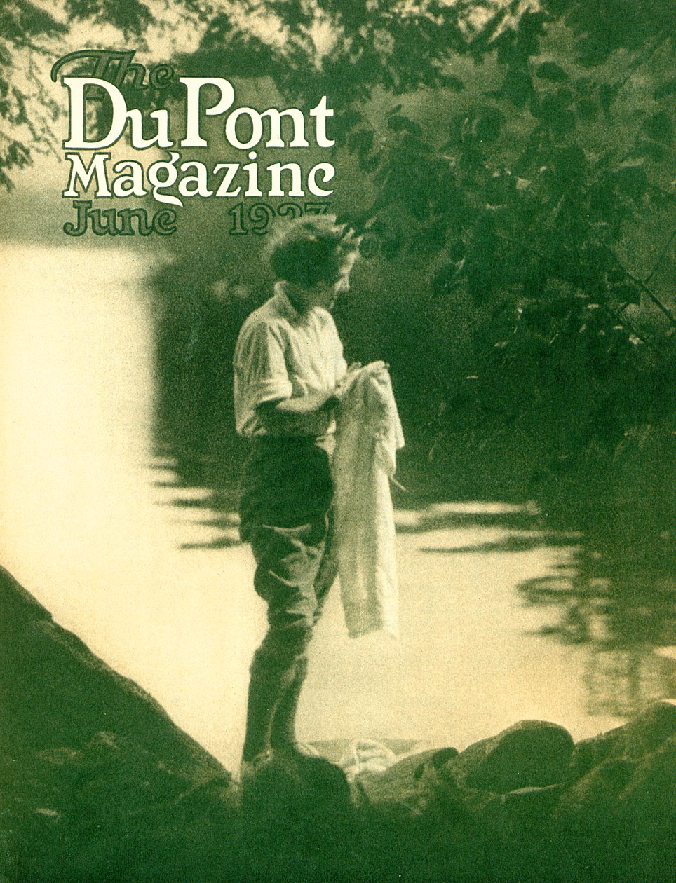 DuPont-lehden etukansi, kesäkuu 1923 tekijältä American School