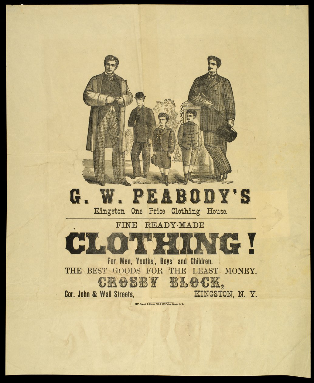 G.W. Peabodys Kingston One Price -vaatetalo tekijältä American School