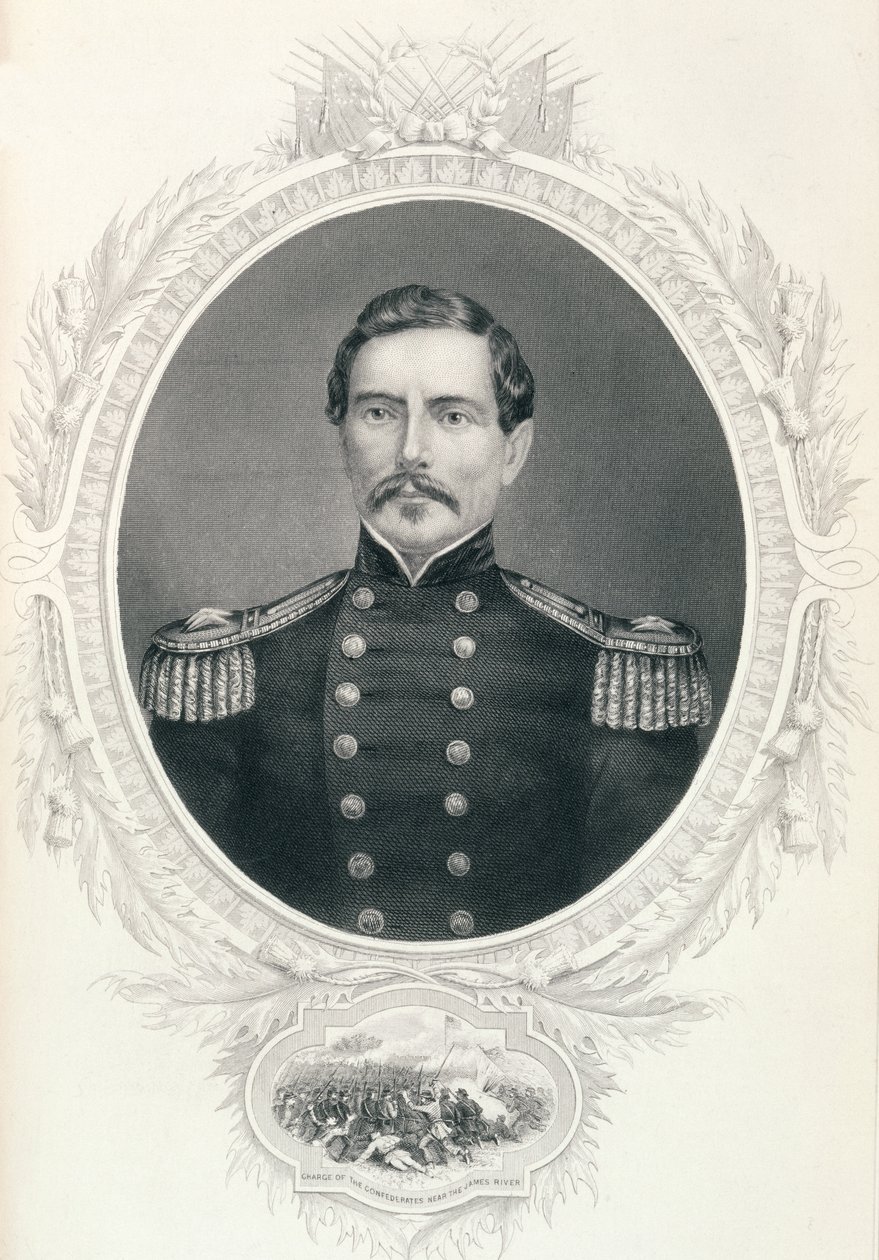 Kenraali Pierre Gustave Toutant Beauregard, "The History of the United States", voi. II, kirjoittanut Charles Mackay tekijältä American School