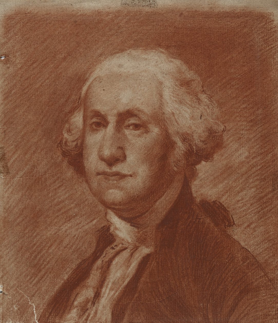George Washington, 1800-luvun alku (conte värikynä paperille) tekijältä American School