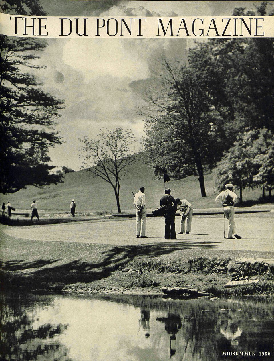 Golfarit, DuPont-lehden etukansi, heinä-elokuu 1936 tekijältä American School