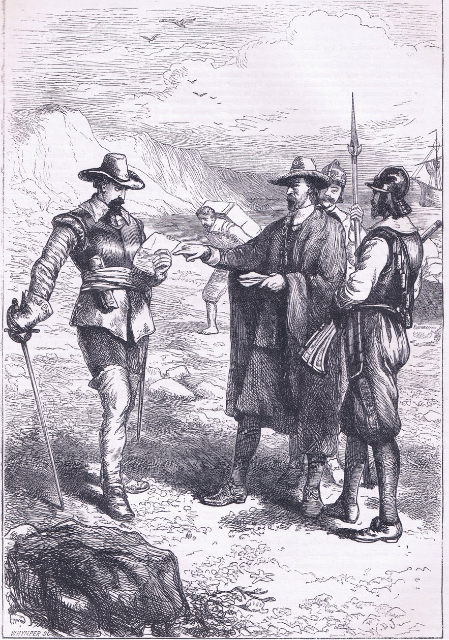 Gortonin maihinnousu (1646), esimerkki Cassell