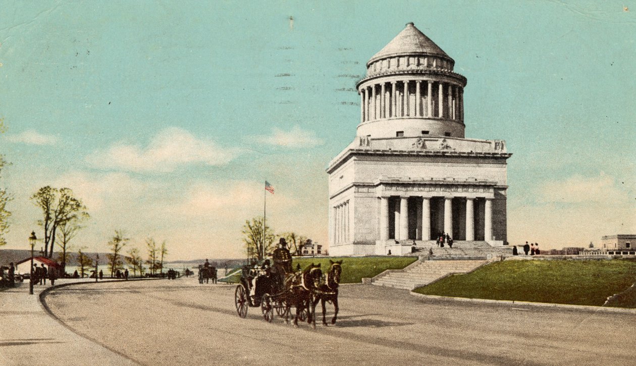 Grantin hauta, Riverside Drive, New York, n. 1900–1910 tekijältä American School