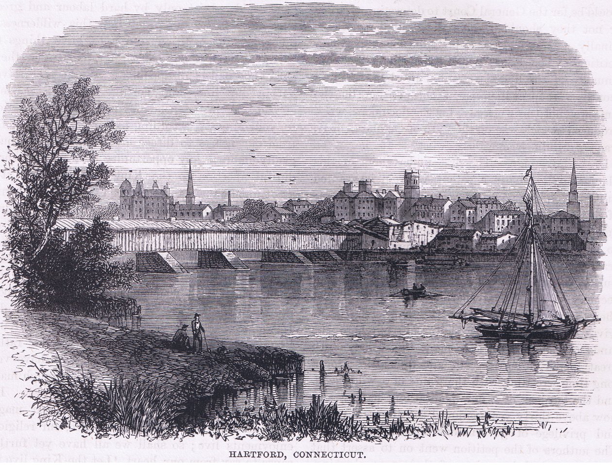 Hartford, Connecticut (1664), kuvitus Cassell
