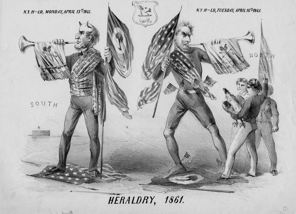 Heraldry, 1861, julkaistu New Yorkissa, 1861 tekijältä American School